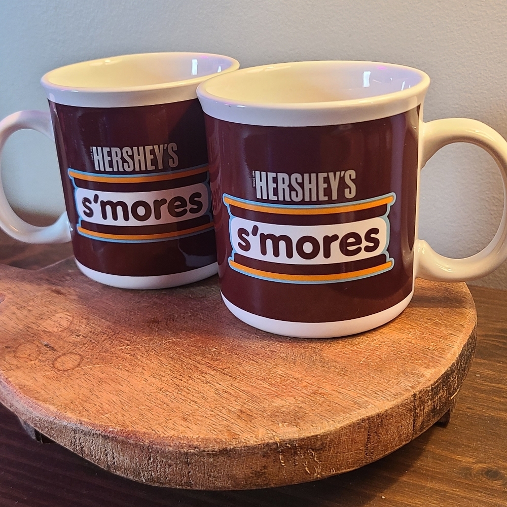Galerie Hershey’s S’mores Brown Mugs Set Of 2